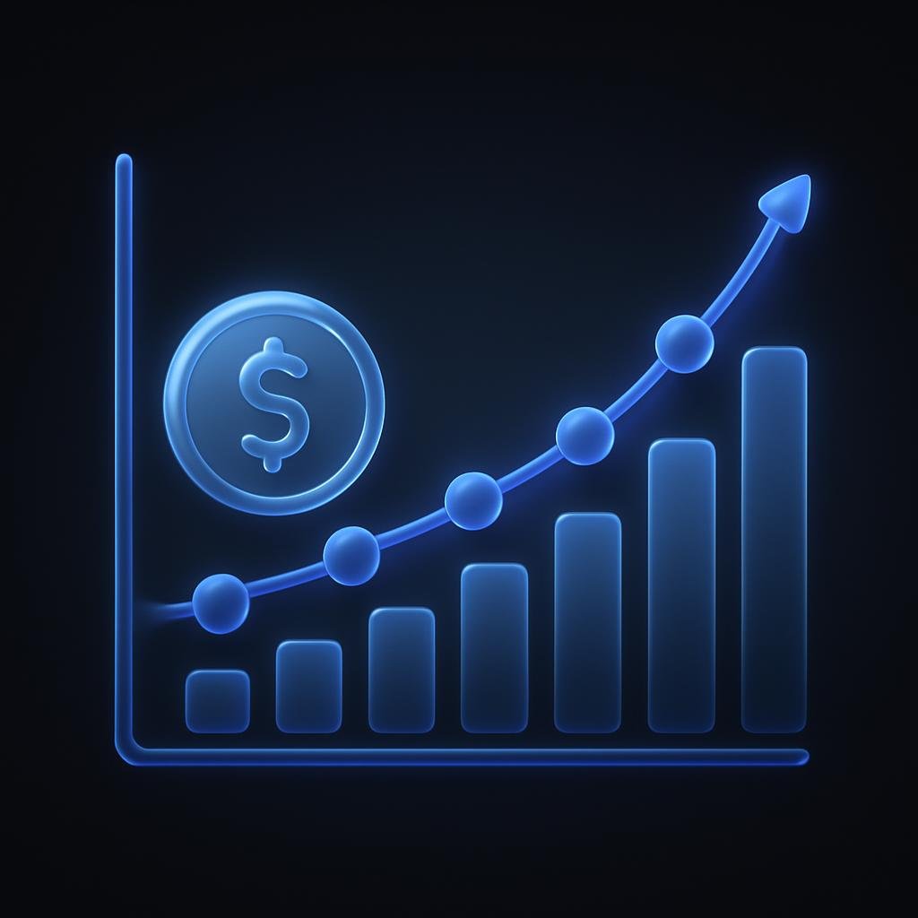 Illustrate the concept of Dollar Cost Averaging with a simple graph showing investment over time.