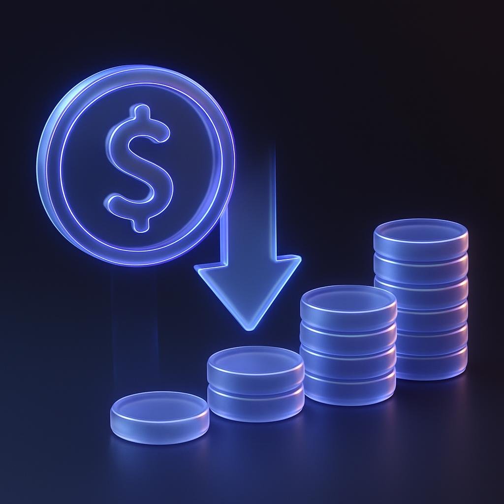 Diagram depicting the process of breaking down a lump sum investment into smaller, regular investments.