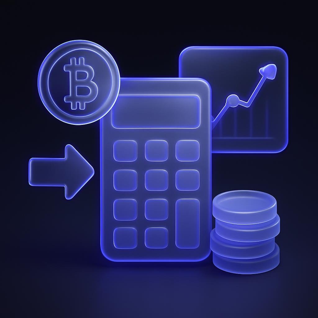 Diagram of how a crypto DCA calculator functions and its benefits.