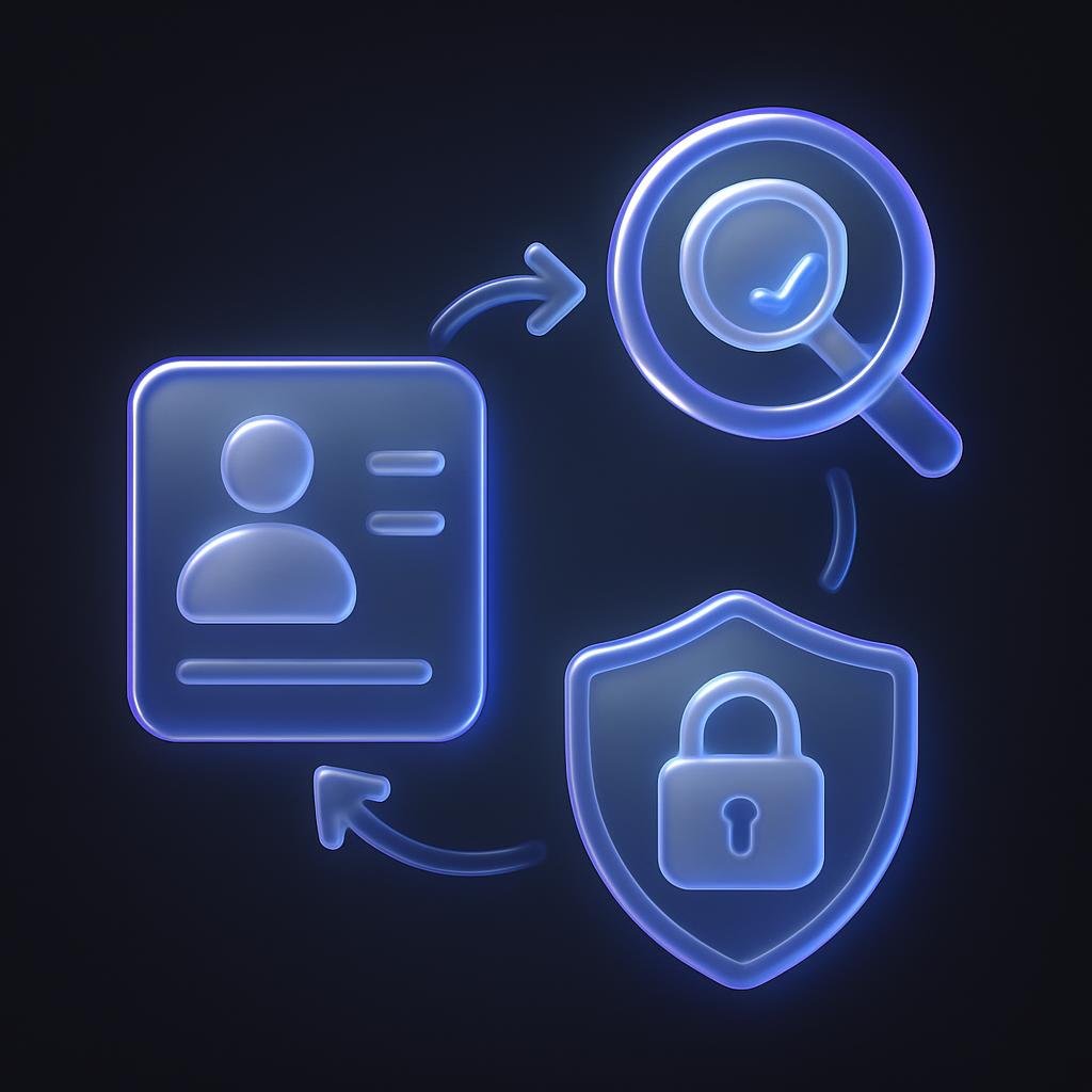 Diagram showing regulatory compliance processes like KYC and AML