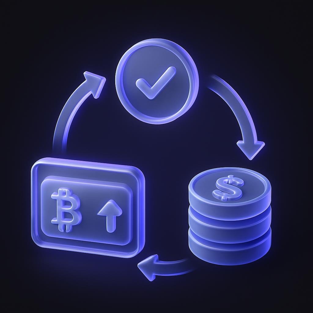 Visual diagram of spot auto invest process.