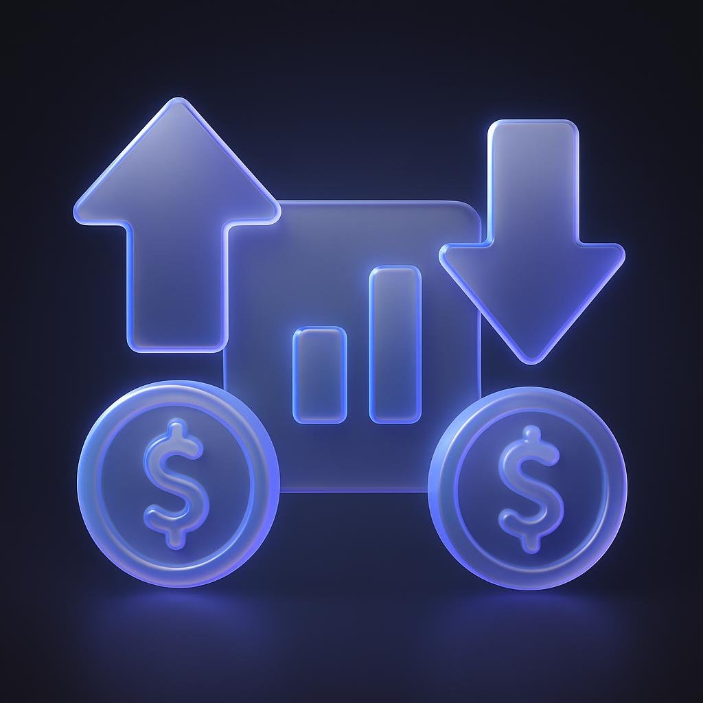 Visual representation of the maker-taker fee model to clarify fee differences.