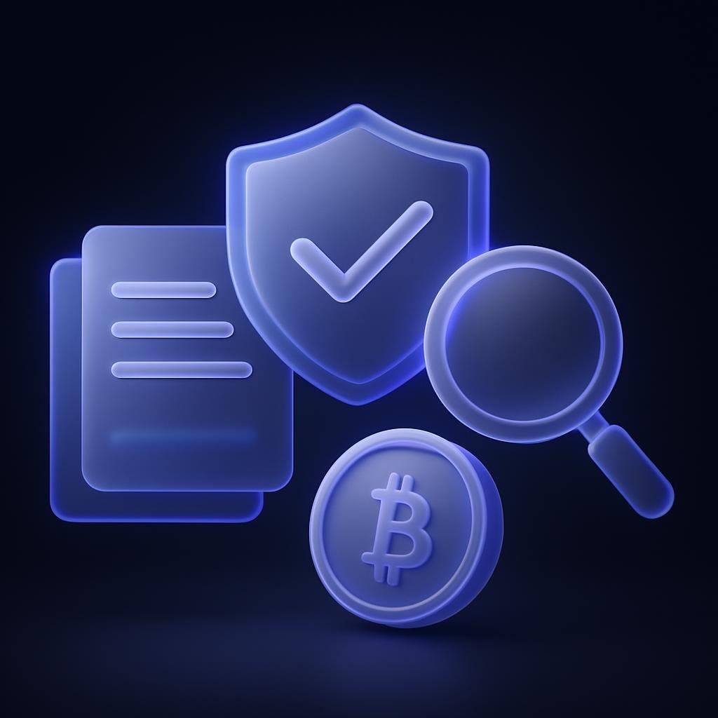 Visual representation of Proof of Reserves audit process