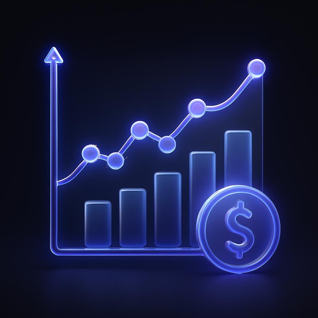 Illustrate the concept of Dollar-Cost Averaging (DCA) with a simple graph showing investment over time.