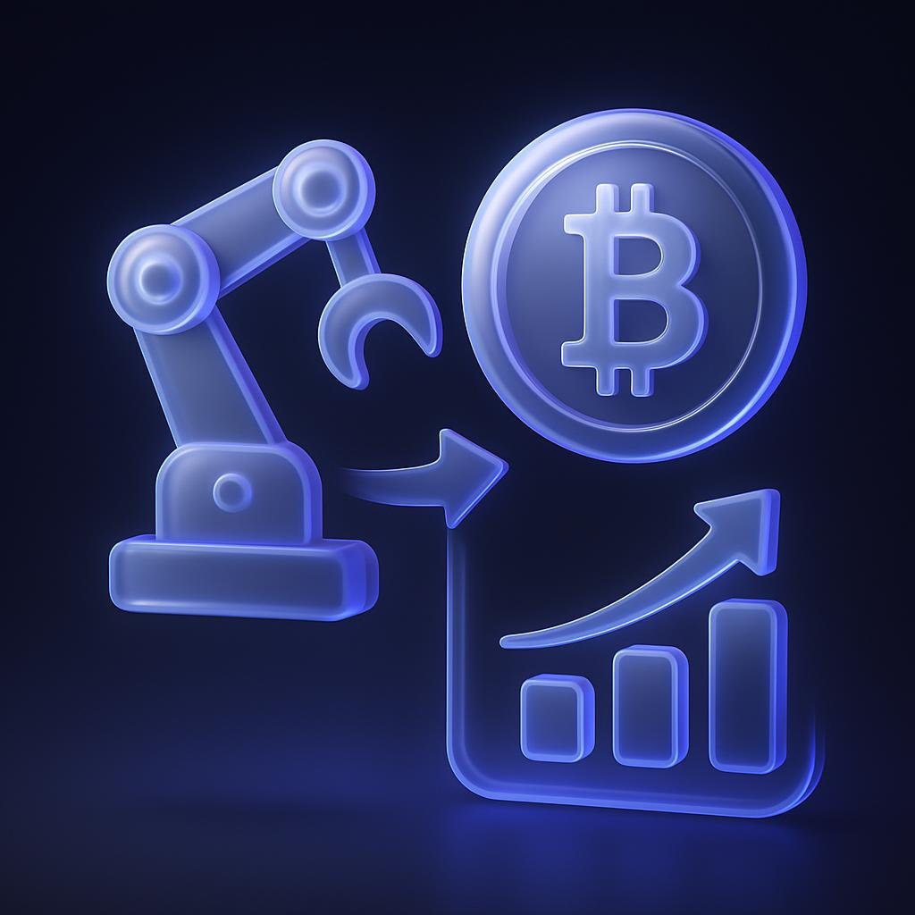 Diagram of how spot auto invest works, highlighting automation.