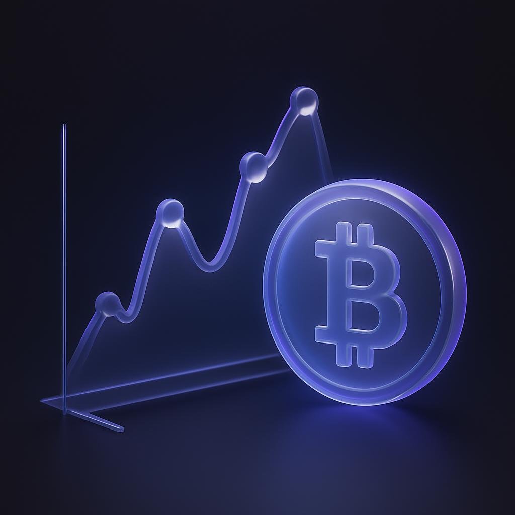 Diagram illustrating Bitcoin's historical price volatility and market cycles.
