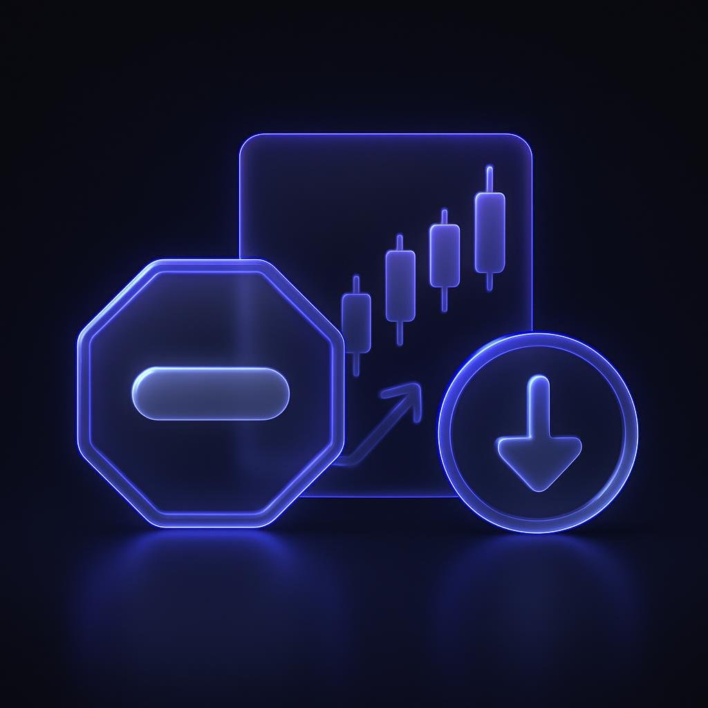 Graphic of a stop-loss order mechanism