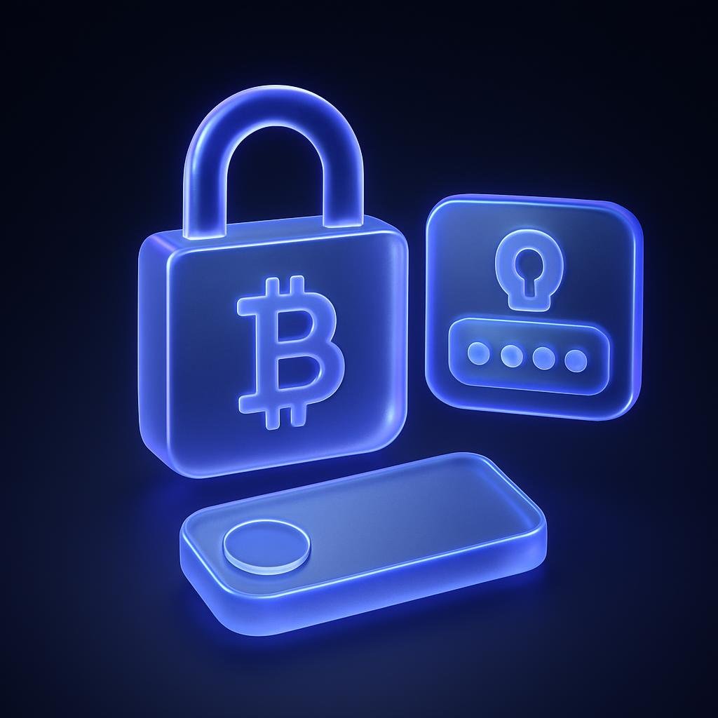 Visual representation of Bitunix's security features like cold storage and 2FA