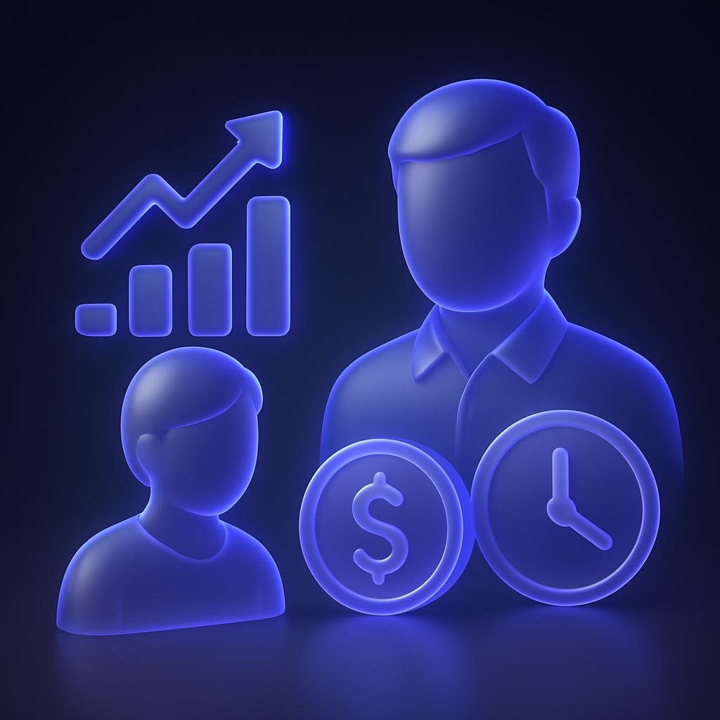 Visual comparison of withdrawal delays impact on traders.