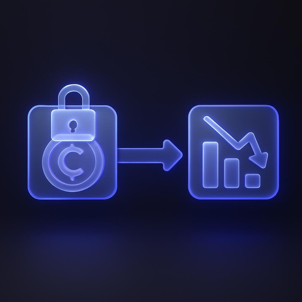 Graphic showing the timeline of exchange freezes and liquidations.