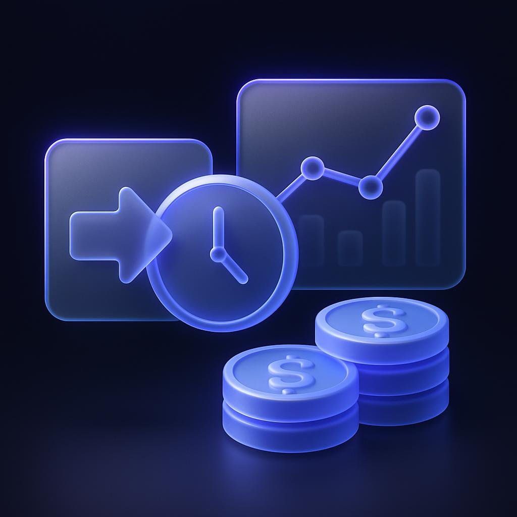 Diagram showing the impact of withdrawal delays on trading strategies.