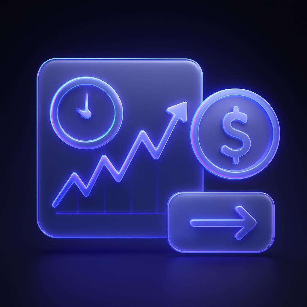 Visual comparison of withdrawal delays during market volatility