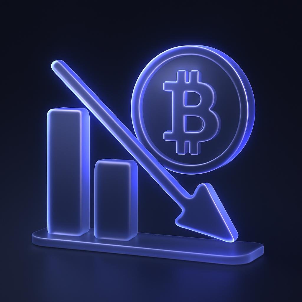 Illustrate Bitcoin's 50% drop from $126K to enhance understanding of market crash impact.