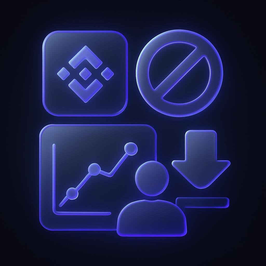 Diagram of Binance withdrawal halt impact on traders