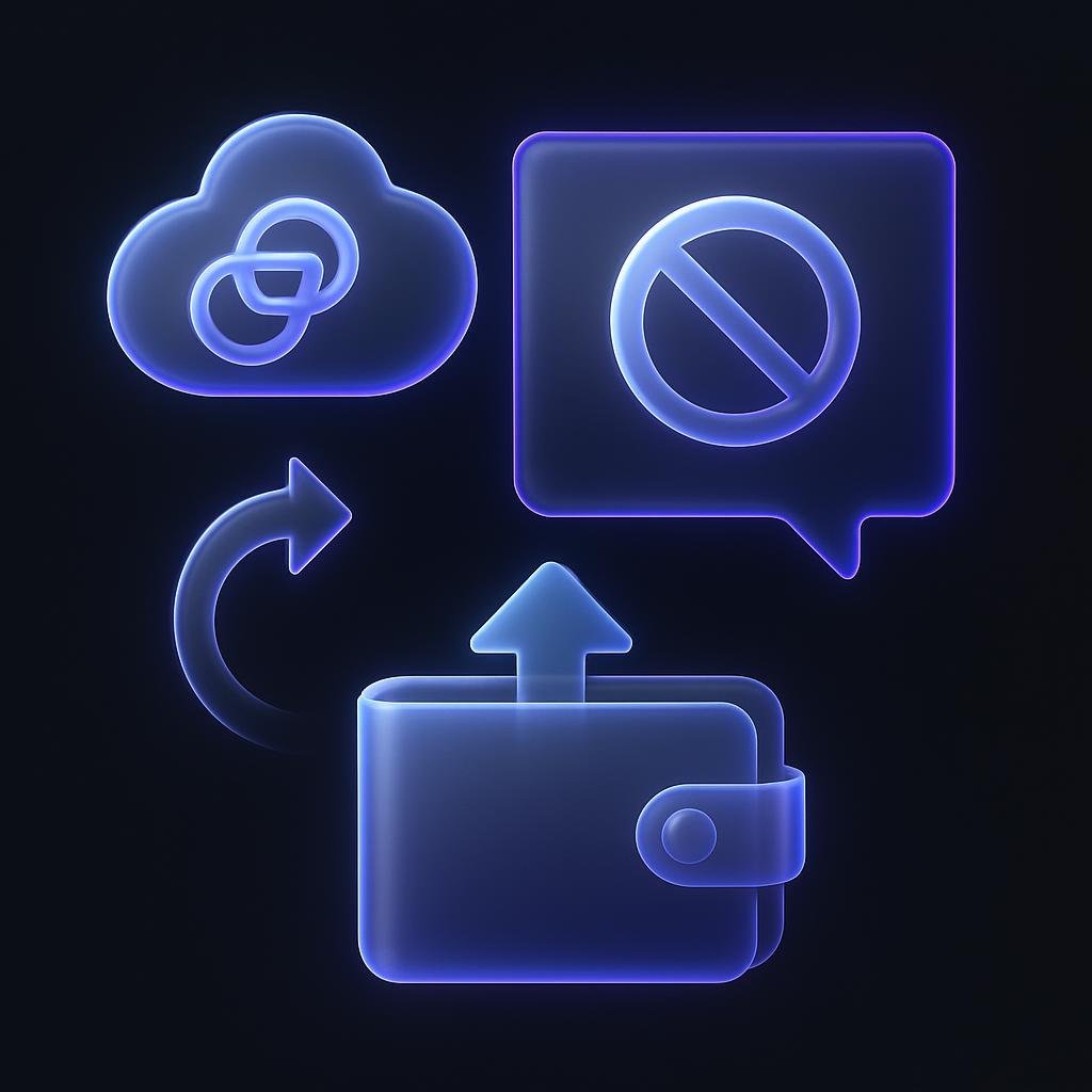 Visual representation of Gemini's withdrawal only mode process.