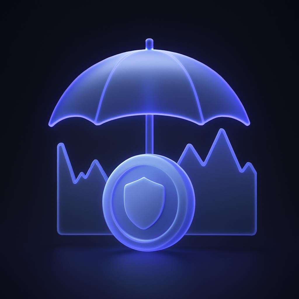 Visual representation of the Bitunix Care Fund as a protective buffer during market instability.