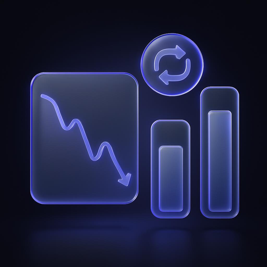 Visual comparison chart of exchange performance during market volatility.
