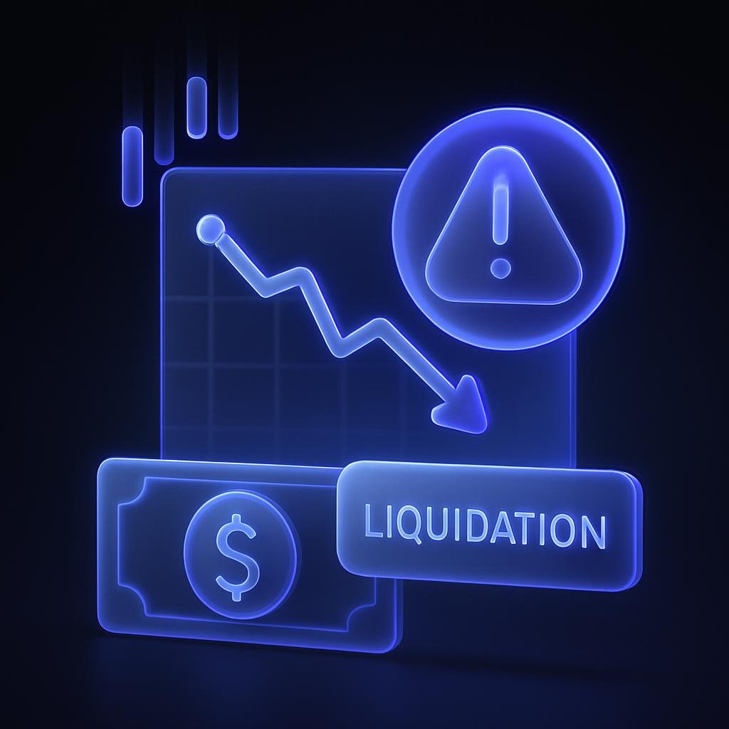 Forced Liquidations Crypto: Mega Crypto Crash Guide 2026 Visualize the concept of forced liquidation in margin trading.