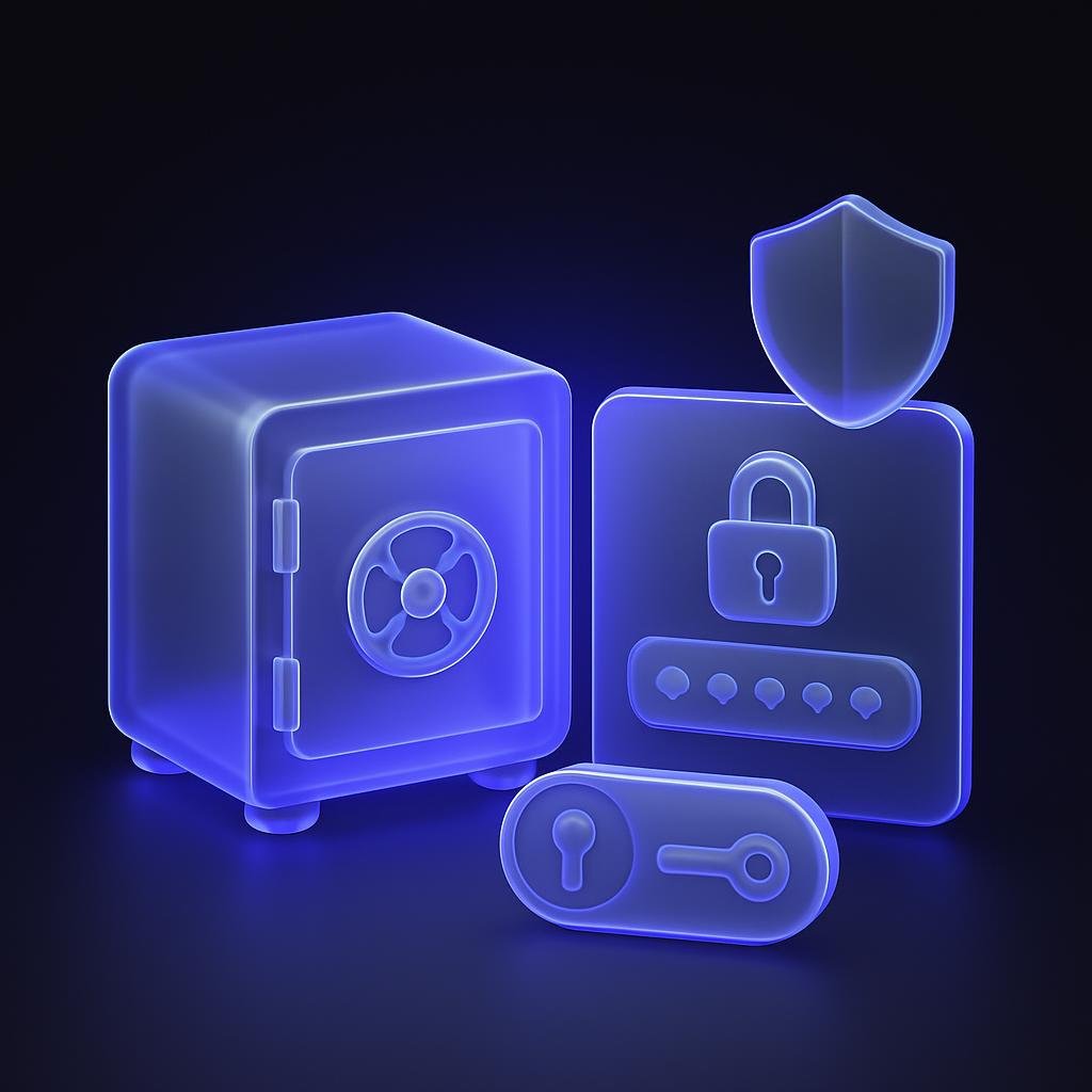 Visualize the cold storage and 2FA authentication process to enhance understanding.