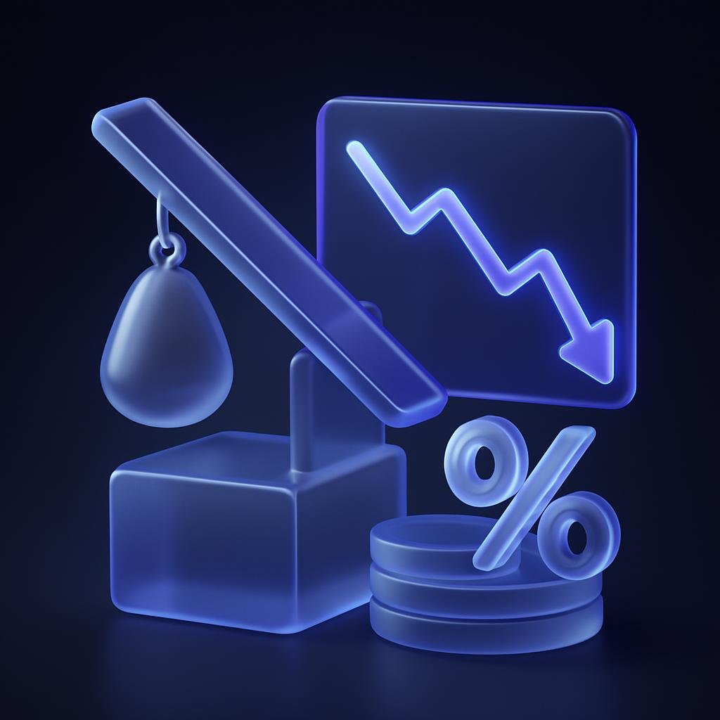 Visual representation of leverage unwind effects, including forced selling and market downturns.