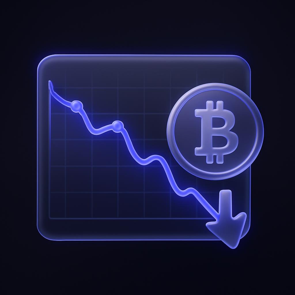 Illustrate a graph showing cryptocurrency price trends during a crash.