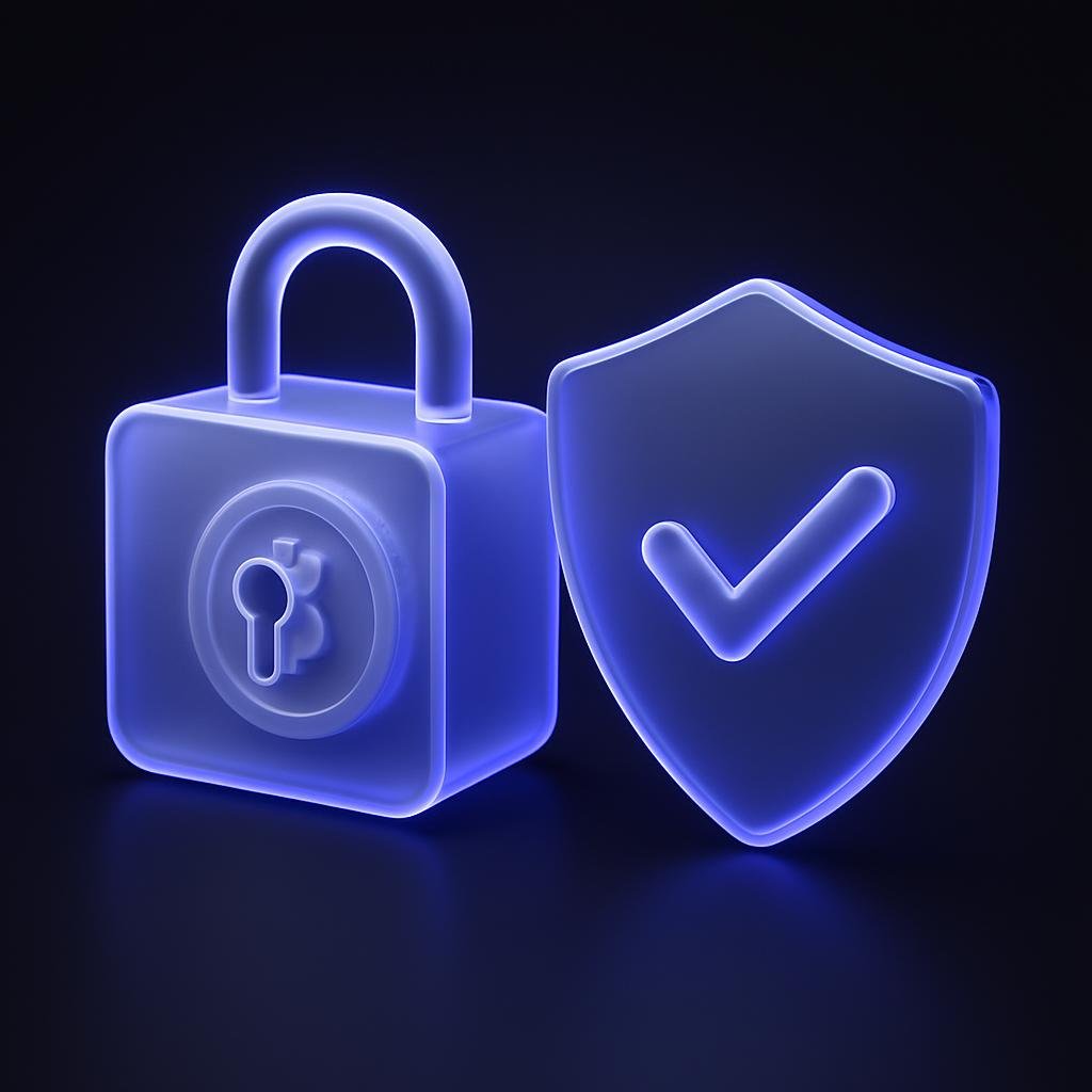 Diagram illustrating fund safety features like cold storage and insurance funds.