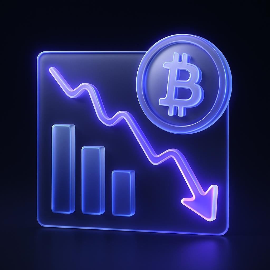 Illustrate the concept of a 'mega crypto crash' with a graph showing market trends in 2026.