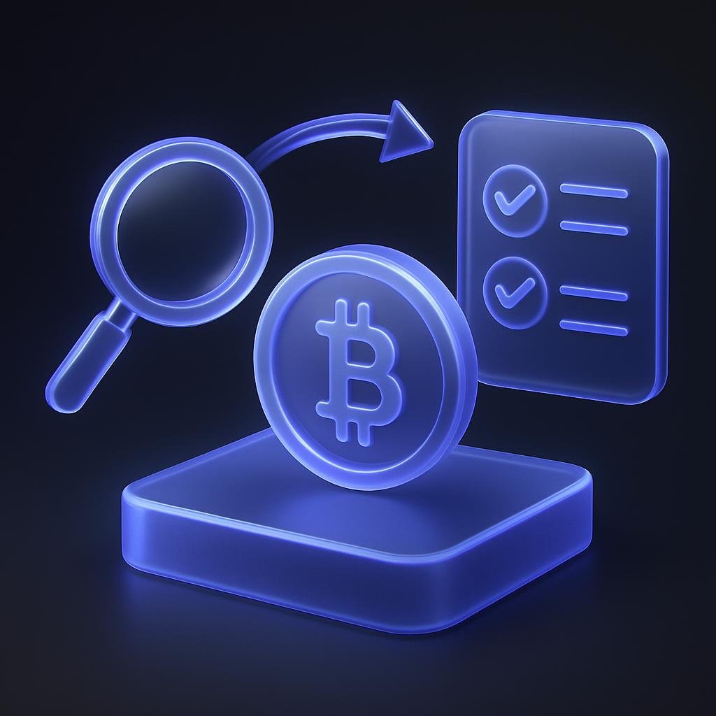 Diagram explaining proof of reserves concept in cryptocurrency.