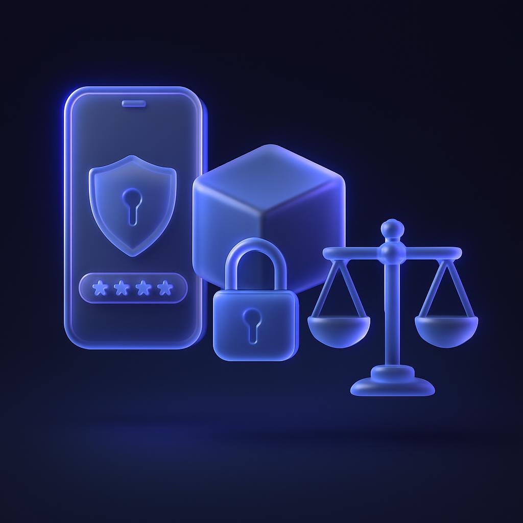 Visual representation of 2FA Authentication, Cold Storage, and Regulatory Compliance.