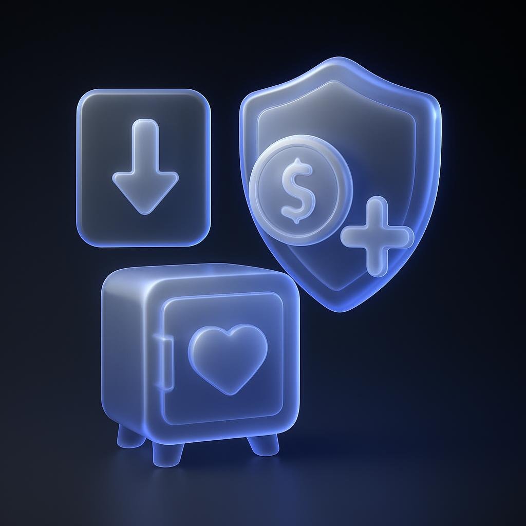 Visual representation of Bitunix's safeguards during liquidations, such as withdrawal access and care fund.
