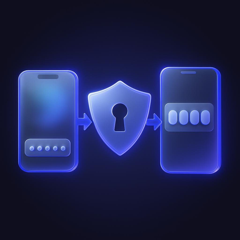 Diagram illustrating Two-Factor Authentication (2FA) process