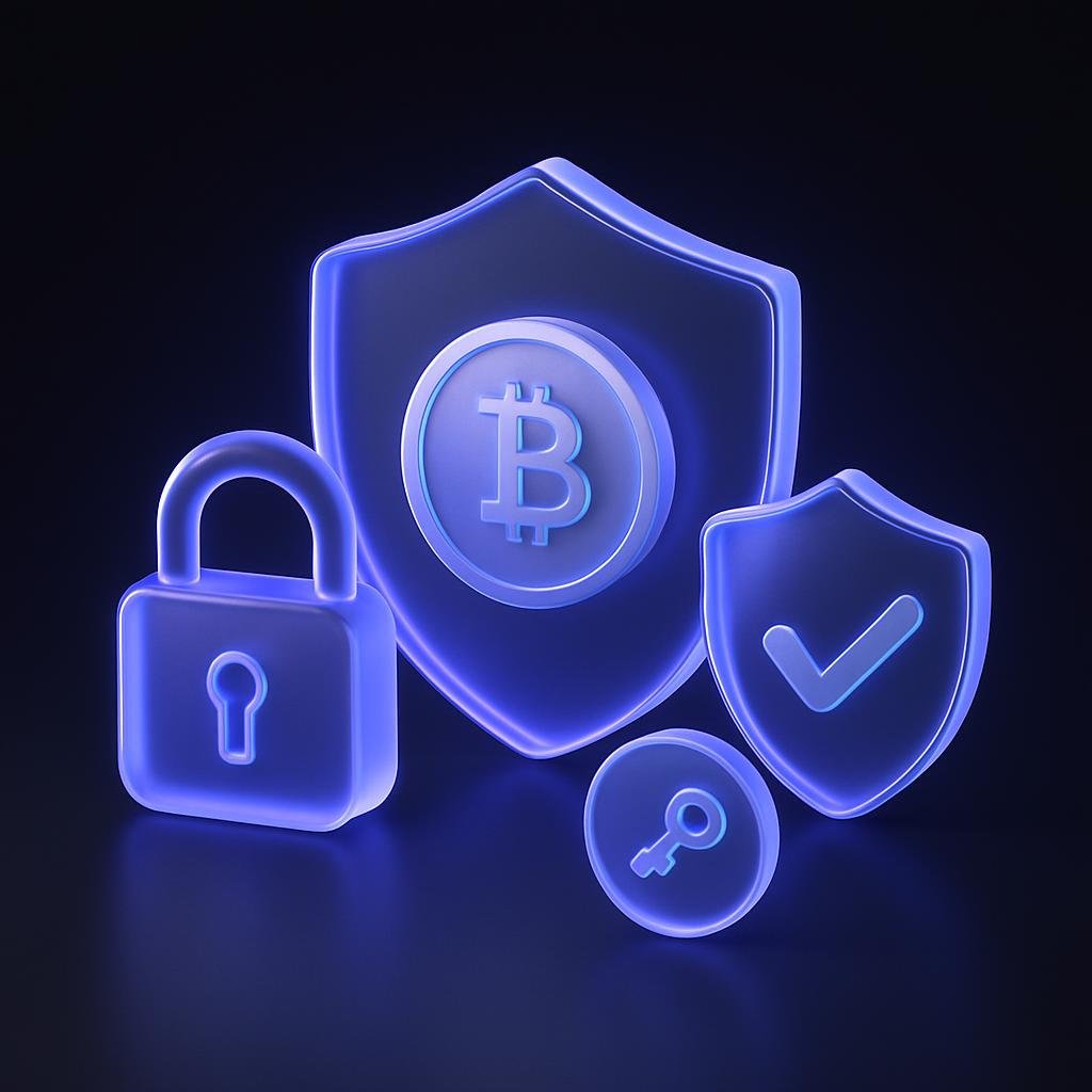 Visual representation of Bitunix Care Fund and security features.