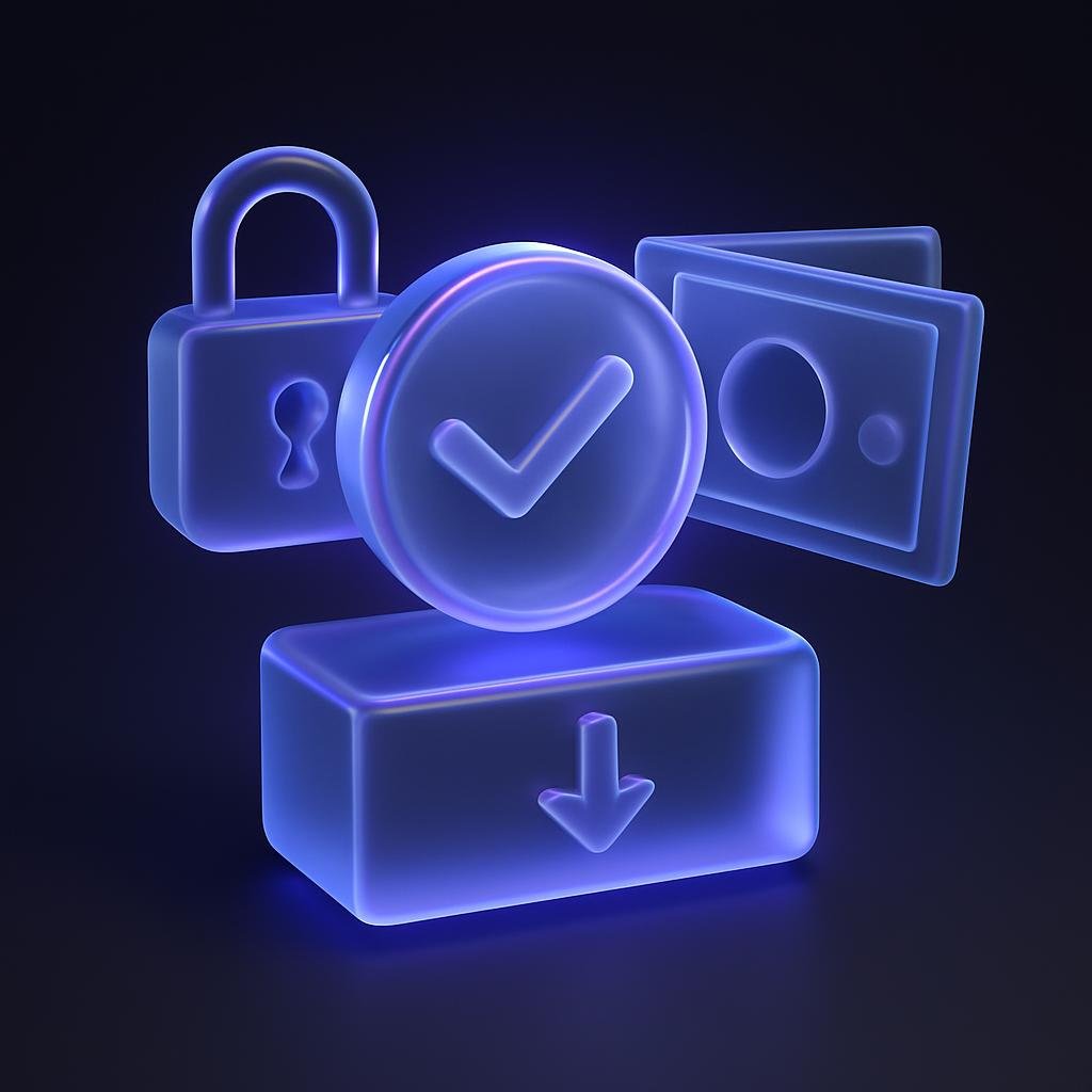 Diagram explaining 100% withdrawal access during crises and its impact on user trust.