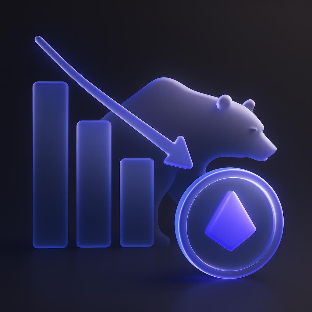 Diagram explaining market dynamics and bear market trends affecting altcoins.