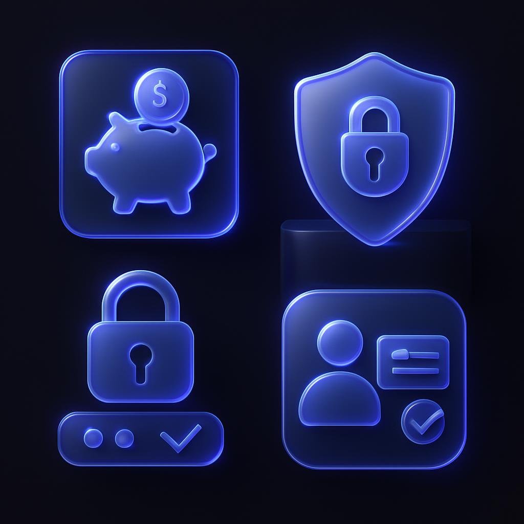 Diagram of Bitunix's security features, highlighting the Care Fund, 2FA, Cold Storage, and KYC/AML compliance.