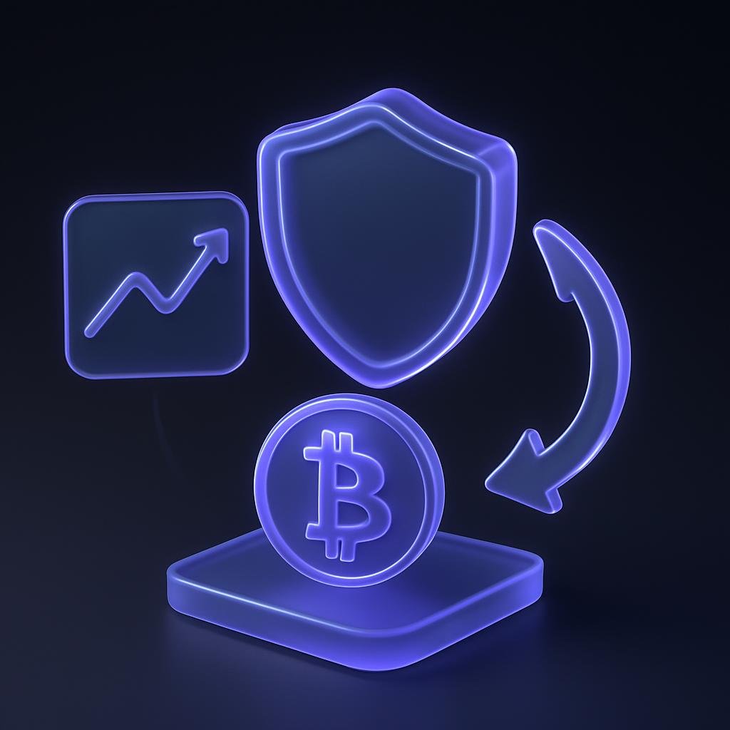 Visual representation of Bitunix Care Fund mechanism to illustrate asset protection during volatility.