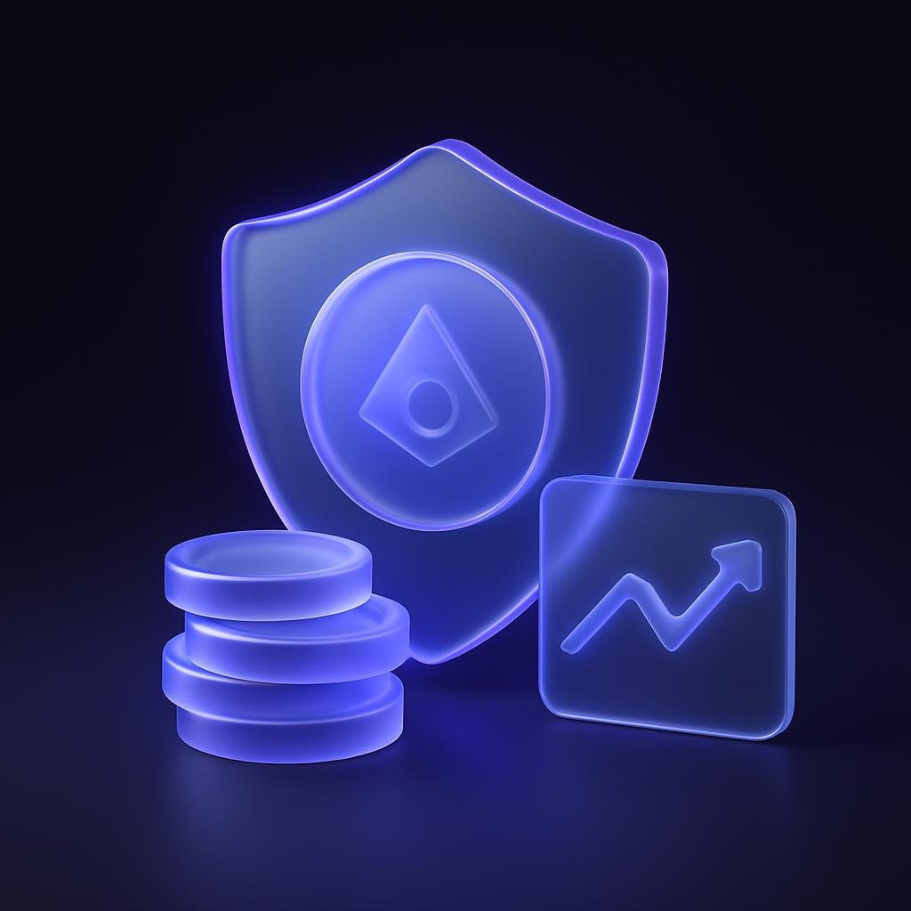 Visual representation of Bitunix Care Fund as an insurance mechanism during market volatility.