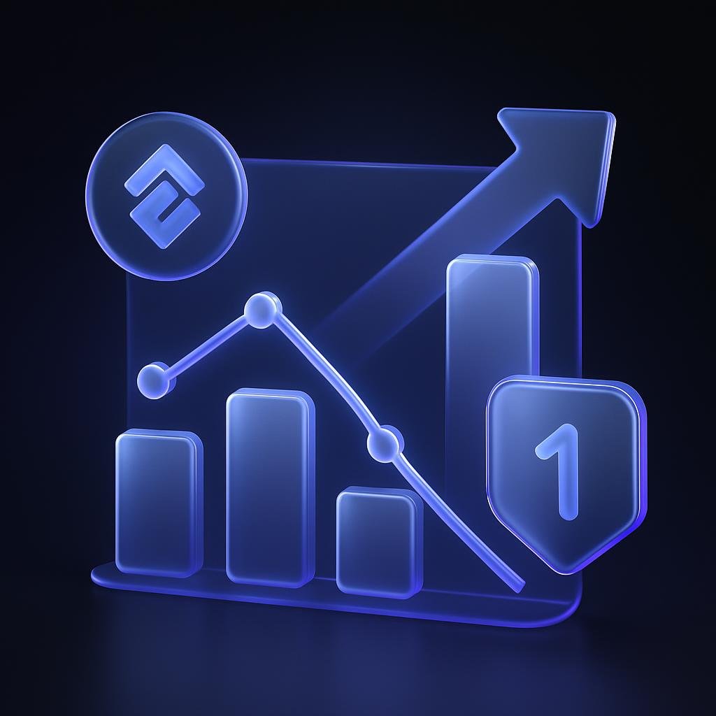 Graph showing Bitunix's trading volume and market ranking during the crash.