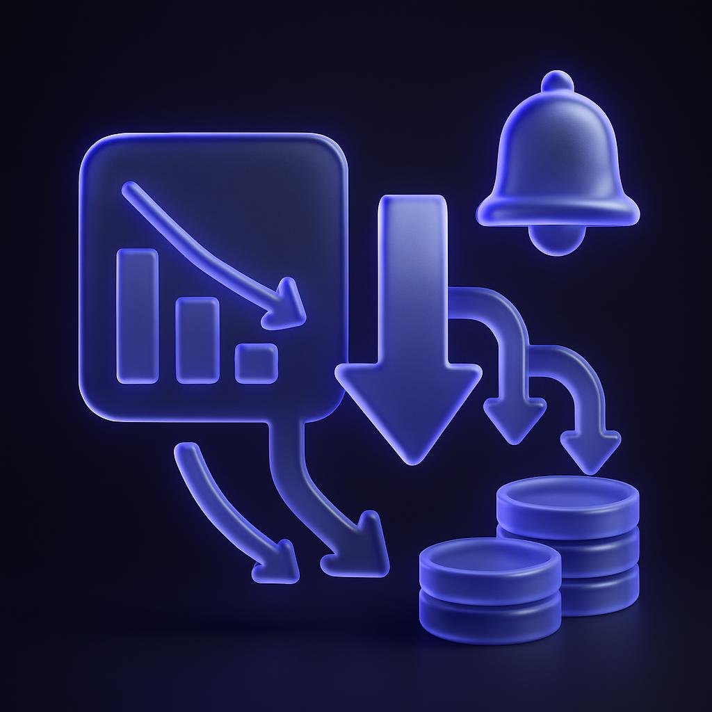 Diagram explaining liquidation cascade and margin calls.