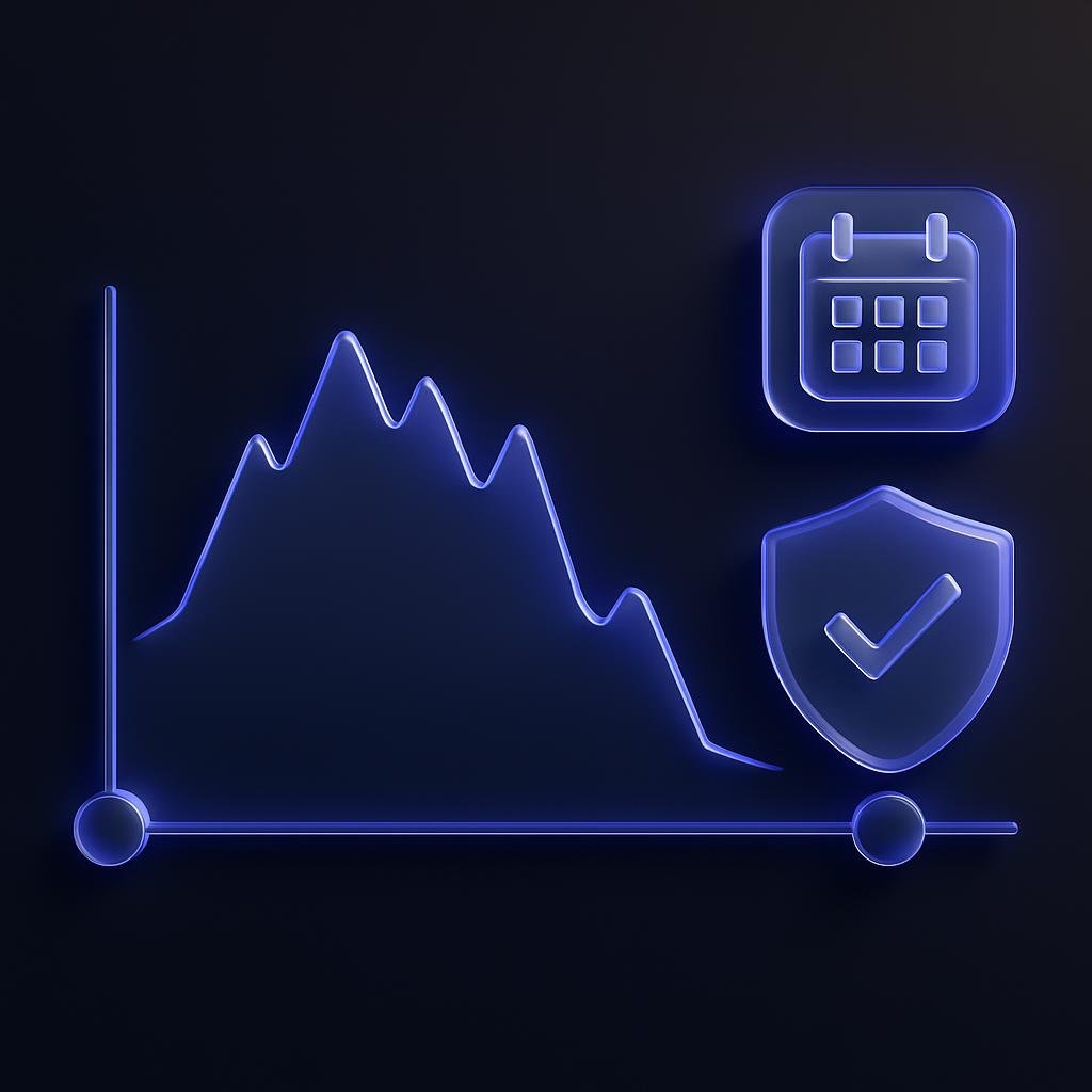Timeline or graph showing 100% withdrawal access during February 2026 crash