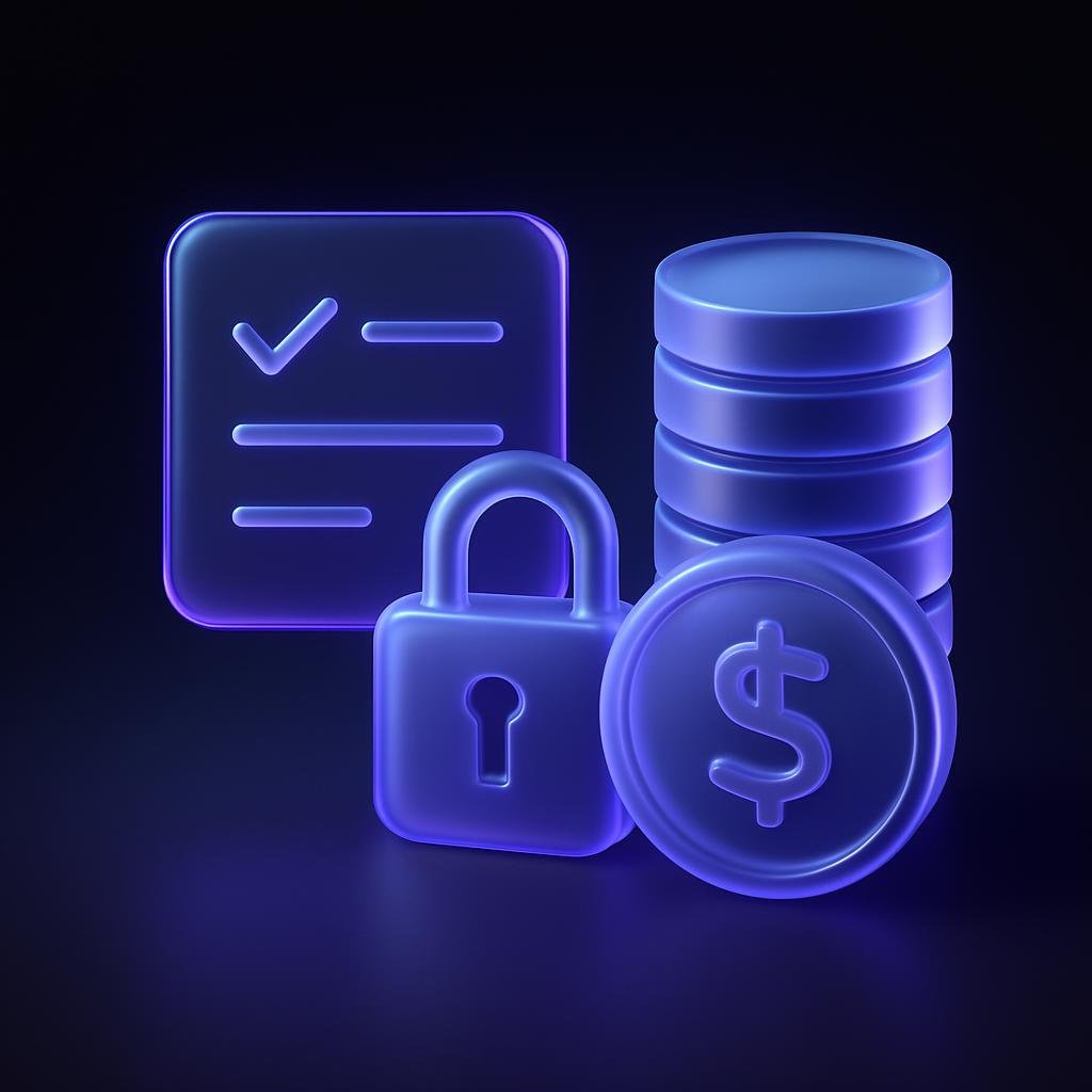 Visual representation of proof of reserves concept