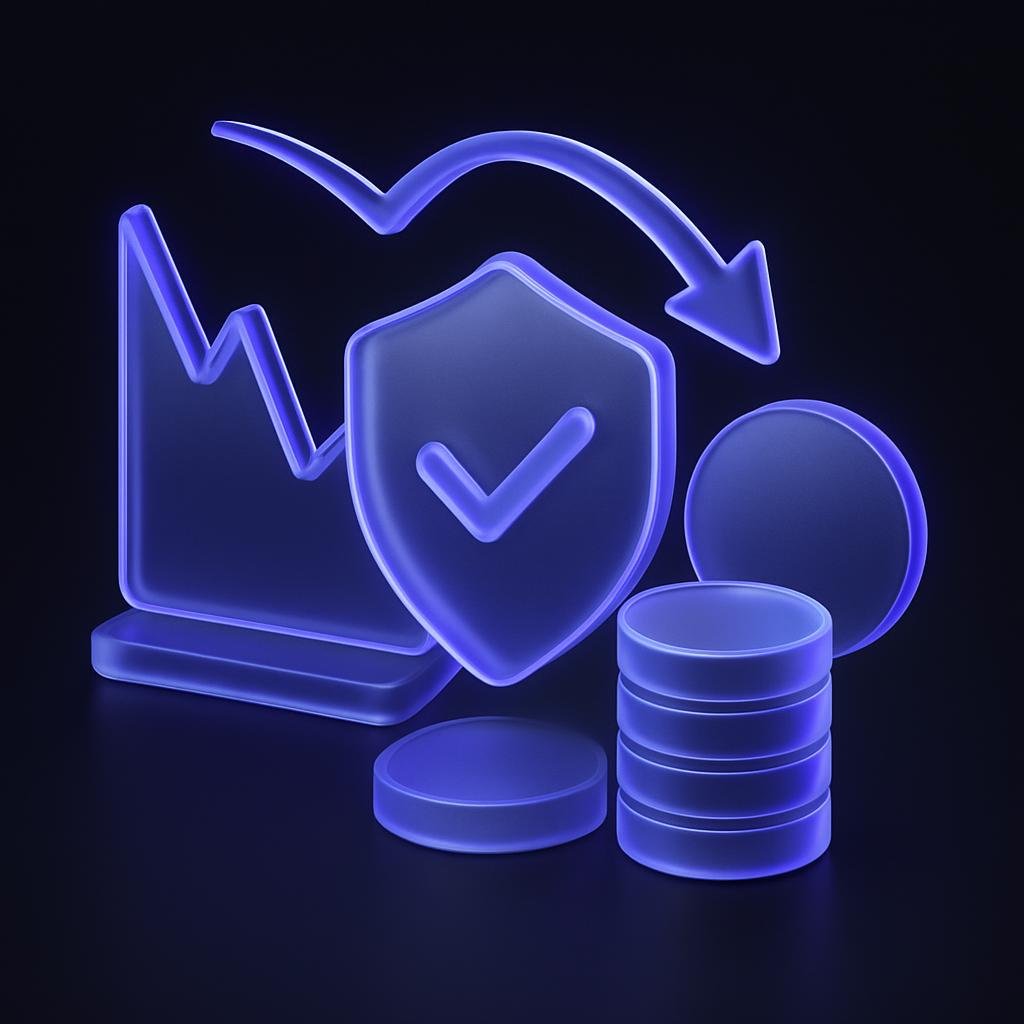 Diagram of Bitunix Care Fund's function during market volatility.