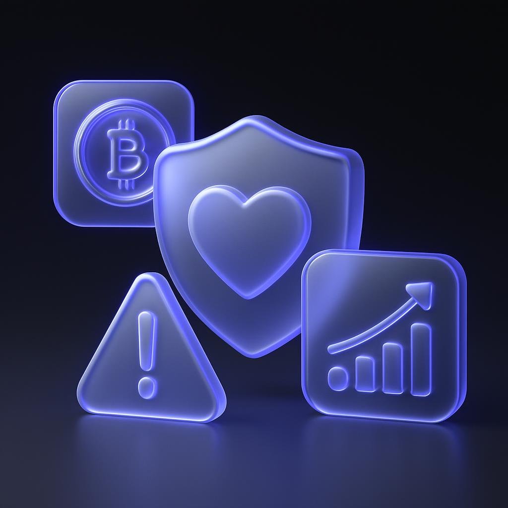 Visual of Bitunix Care Fund and risk management strategies.