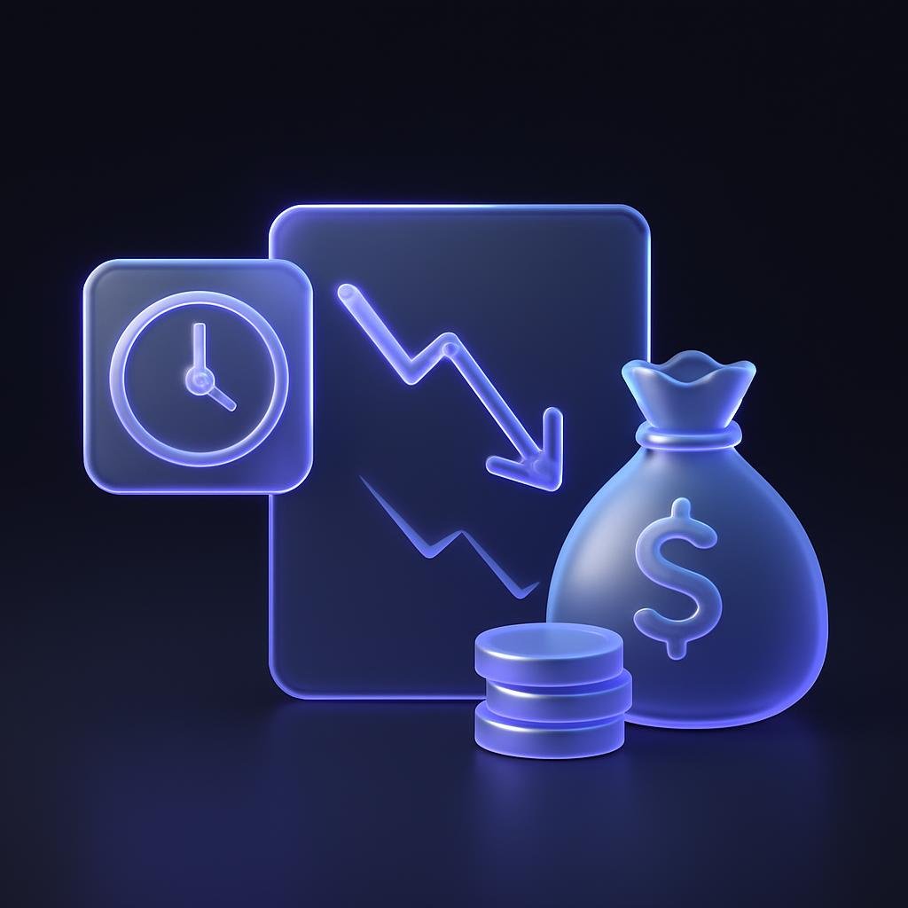 Illustrate 24/7 withdrawal access feature during market downturns.