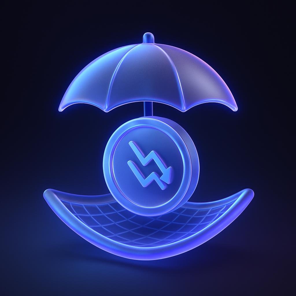 Visual representation of Bitunix Care Fund as a safety net during volatility.