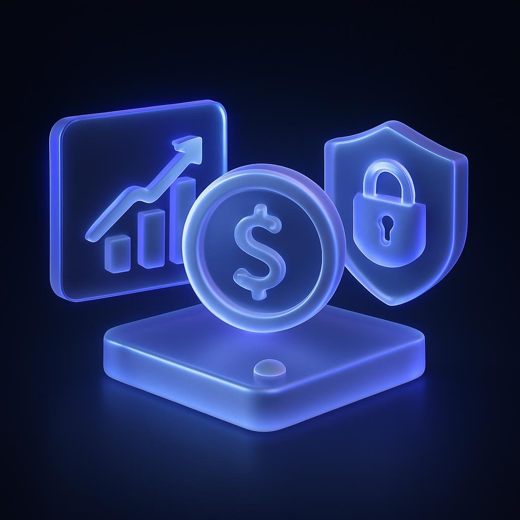 Infographic of Bitunix's trading features, highlighting leverage, fees, and security measures.