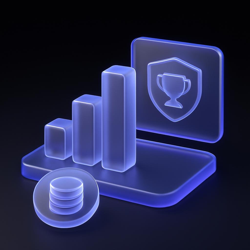 Visual representation of Bitunix's performance ranking and volume statistics.