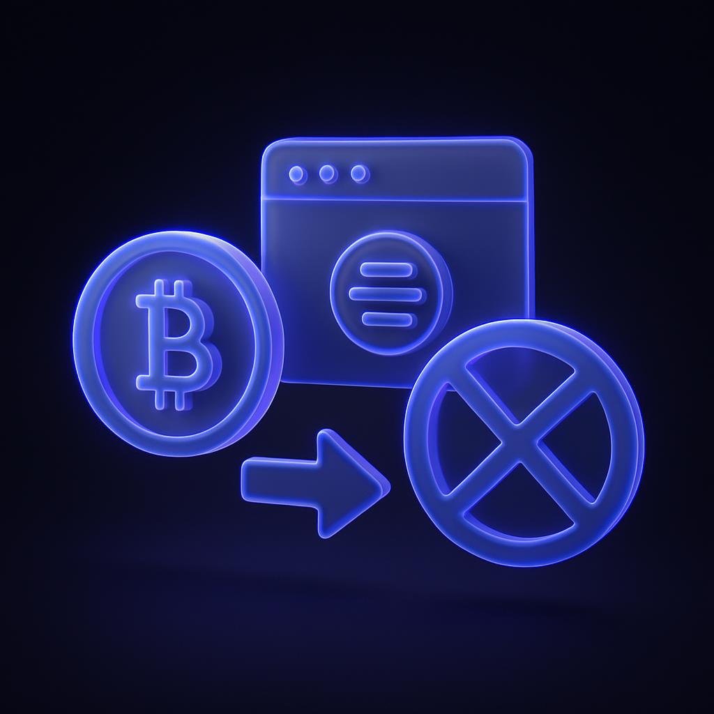 Diagram showing how exchange withdrawal interruptions occur.