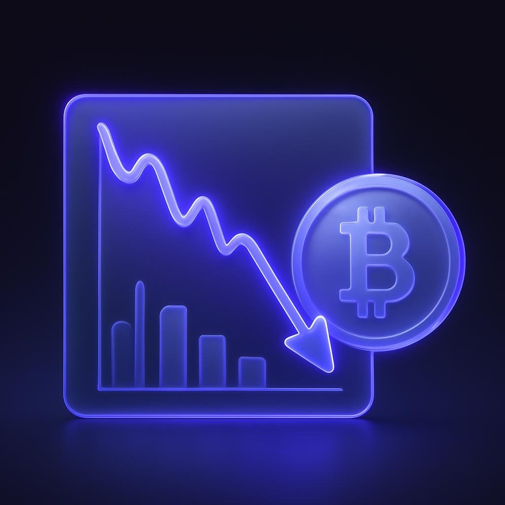 Illustrate crypto winter volatility with a graph or chart.