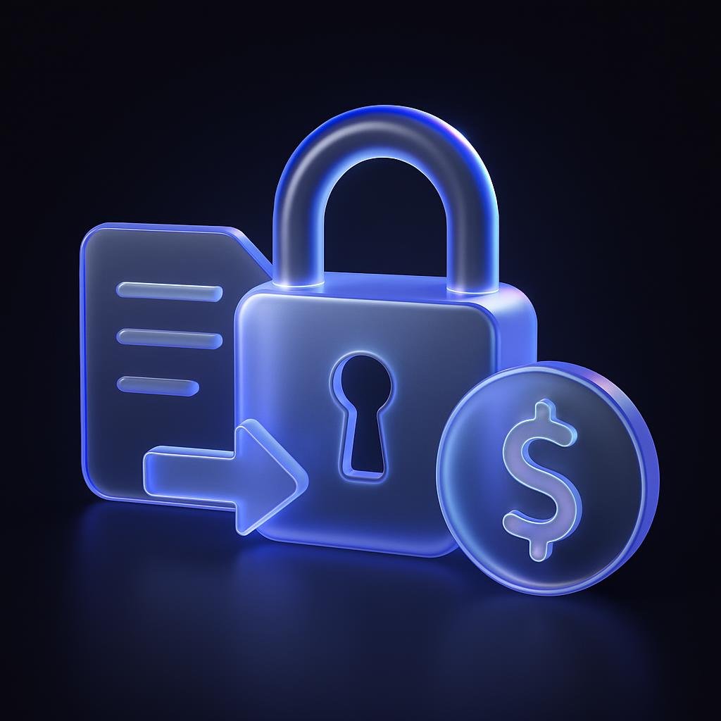 Illustration of withdrawal only access mechanism